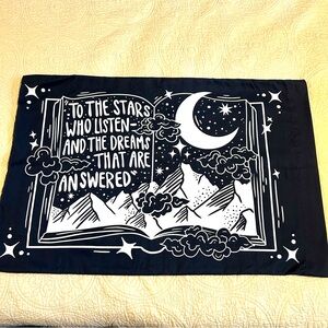 Pillowcase- Limited Edition Owlcrate: Sarah J Maas ACOTAR Theme